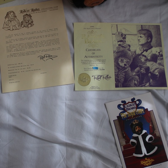 Raikes Toys Raikes Bears Queen Mary And King William Set Poshmark